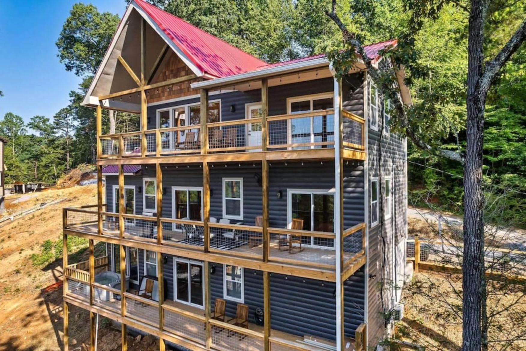 Tranquil Mountain Getaway By Ghosal Luxury Lodging Gatlinburg Εξωτερικό φωτογραφία