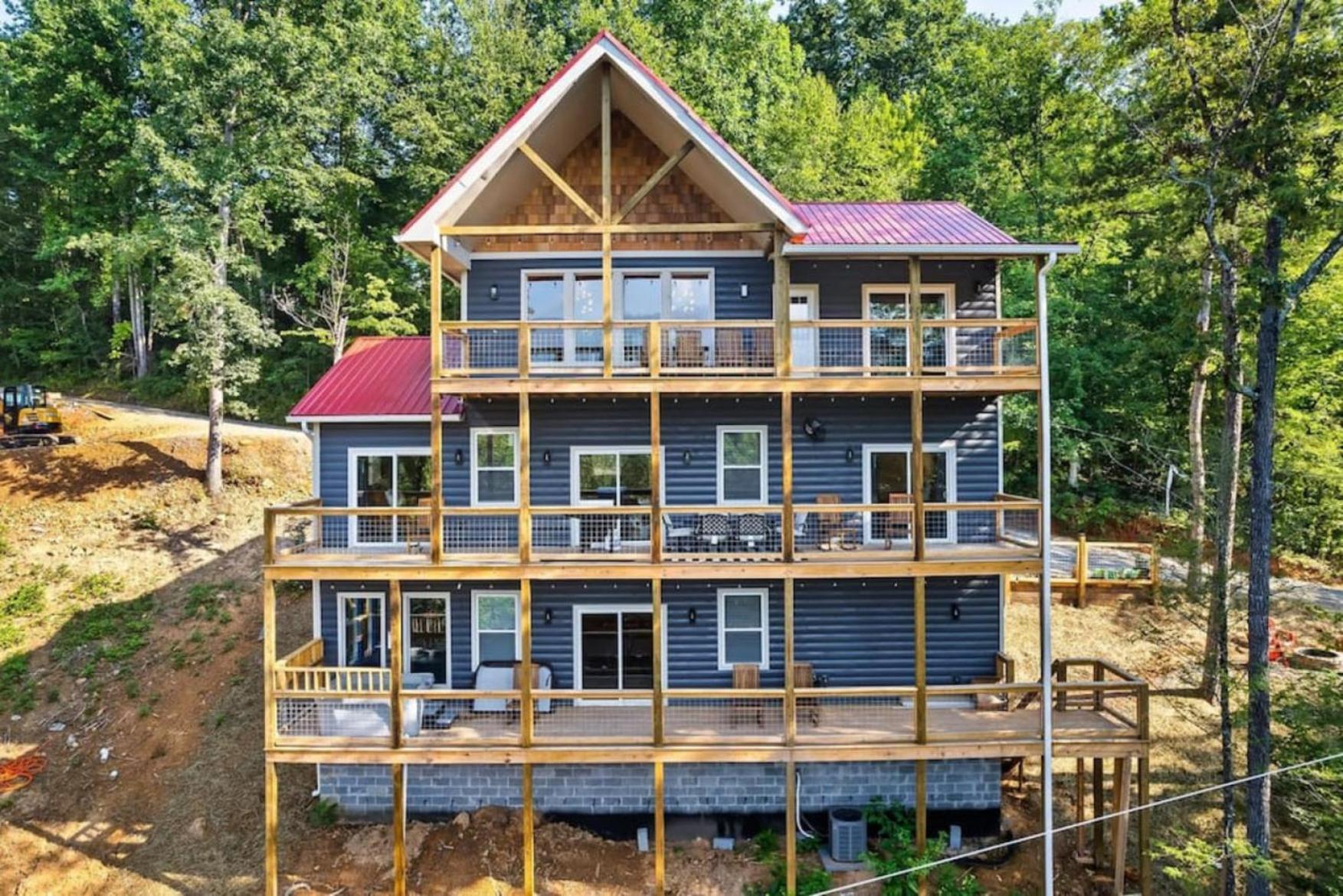 Tranquil Mountain Getaway By Ghosal Luxury Lodging Gatlinburg Εξωτερικό φωτογραφία