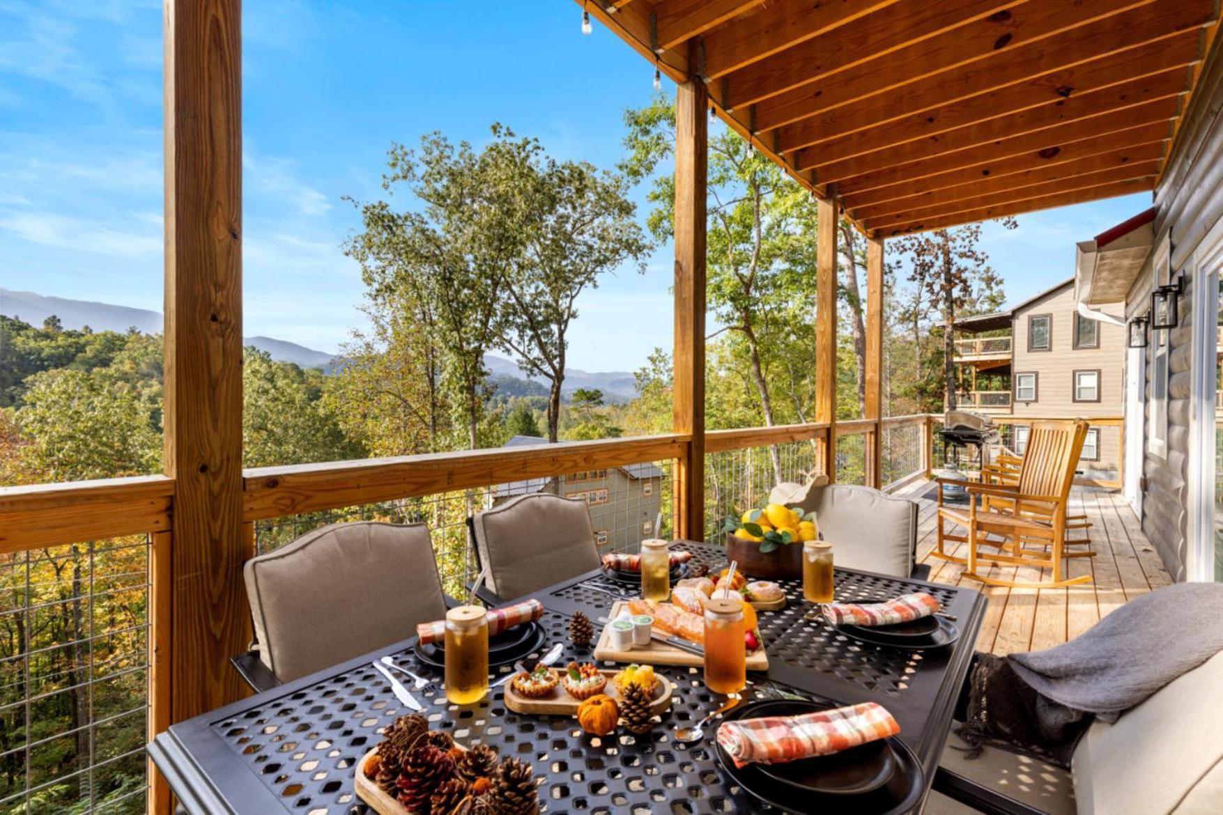 Tranquil Mountain Getaway By Ghosal Luxury Lodging Gatlinburg Εξωτερικό φωτογραφία