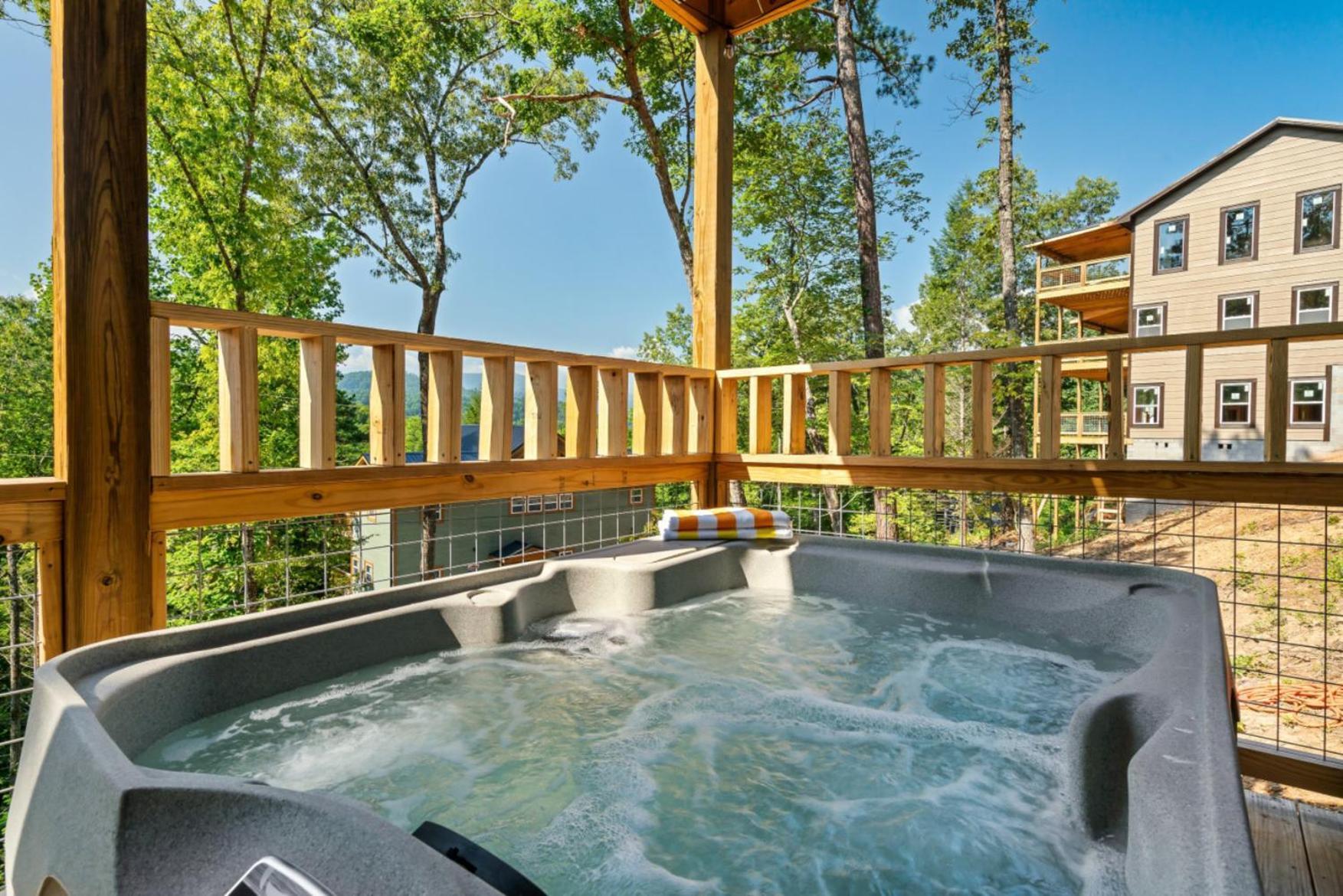 Tranquil Mountain Getaway By Ghosal Luxury Lodging Gatlinburg Εξωτερικό φωτογραφία