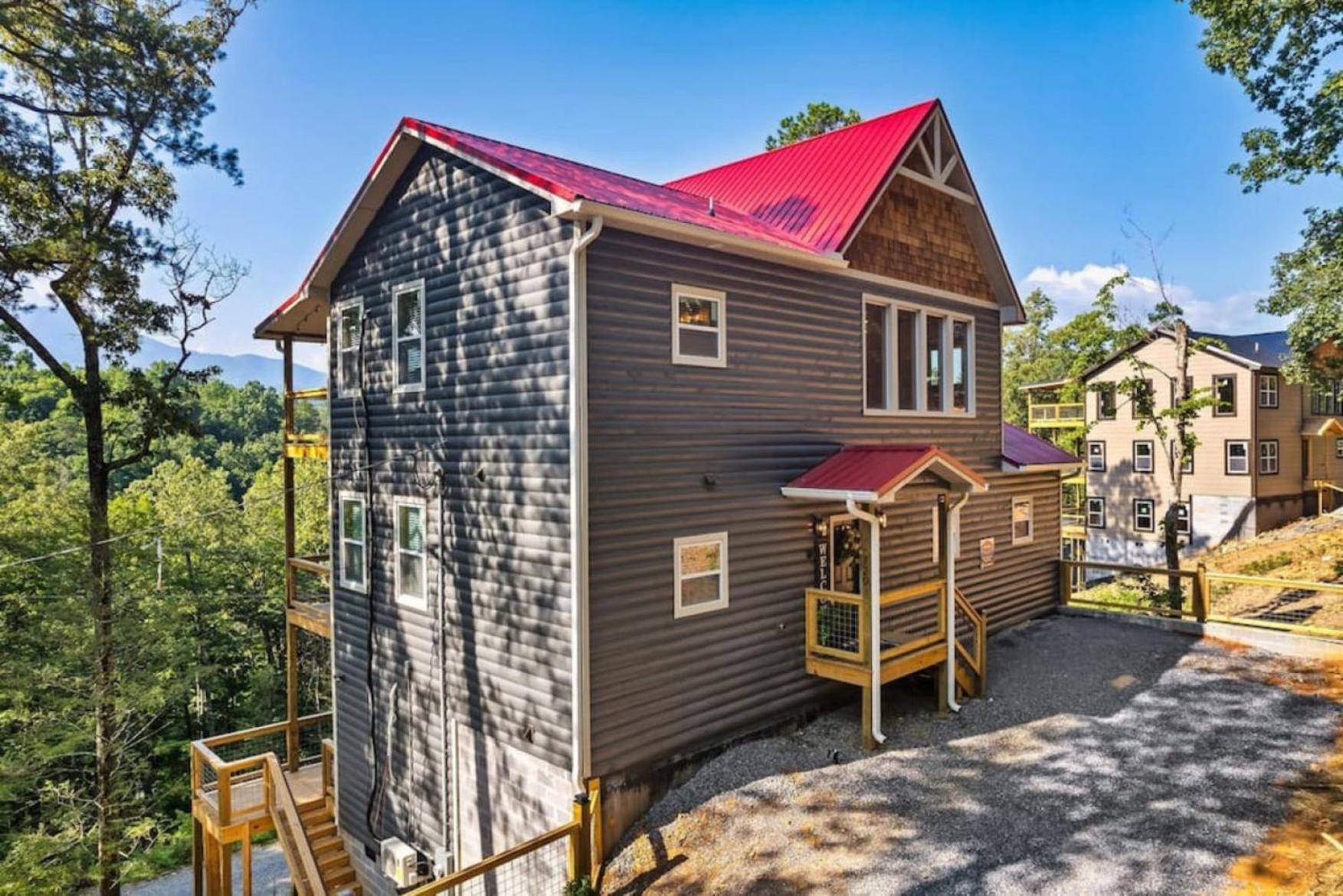 Tranquil Mountain Getaway By Ghosal Luxury Lodging Gatlinburg Εξωτερικό φωτογραφία