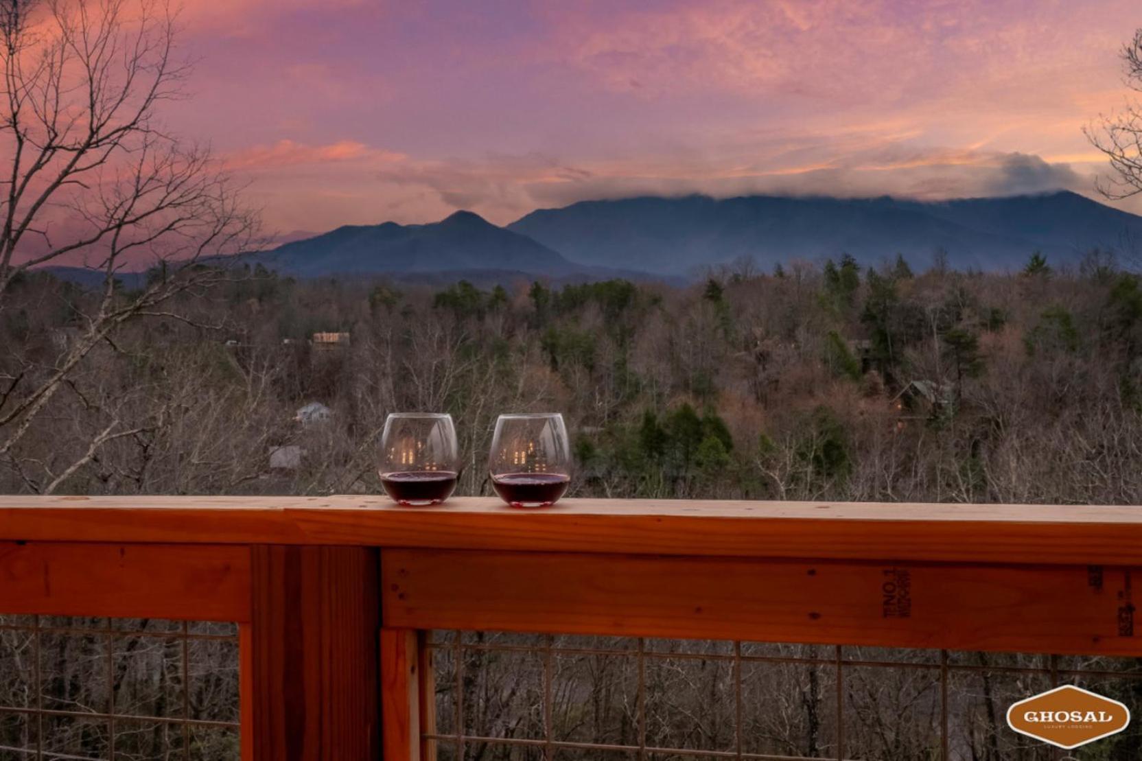 Tranquil Mountain Getaway By Ghosal Luxury Lodging Gatlinburg Εξωτερικό φωτογραφία